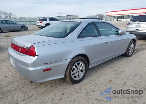 2002 Honda Accord 3.0 Ex из США, поврежденный, VIN 1HGCG22552A034852